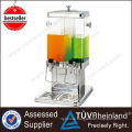 Good Quality Double Heads Commercial Plastic Cold Beverage Dispenser